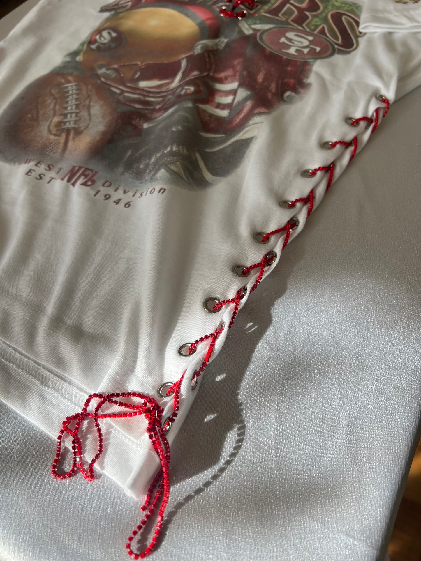 Custom Lace Up Shirt – Personalized Stylish Lace-Up Top for Any Occasion