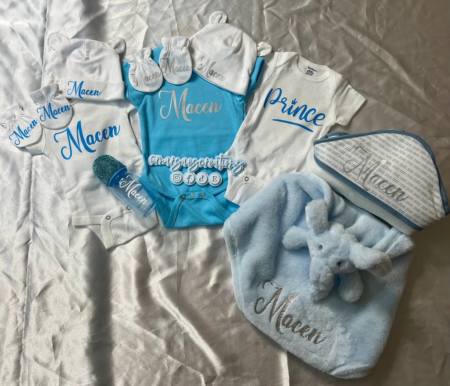 Personalized Custom Babyshower Gift Box Sets