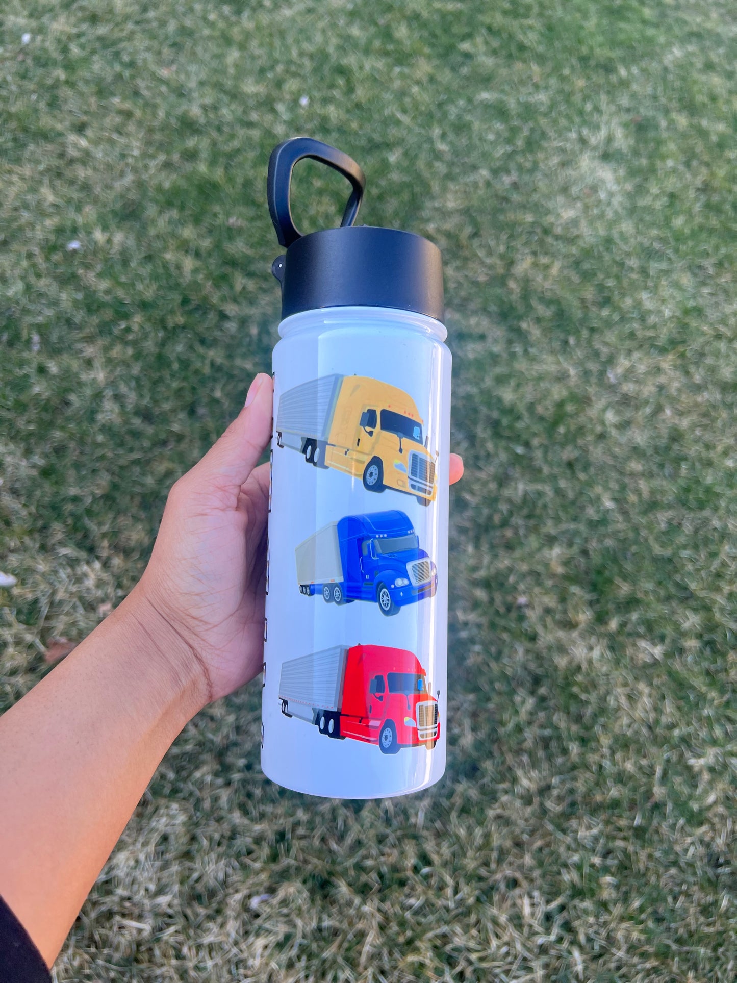 Custom Water Bottles for Kids 18oz - Personalized & Durable