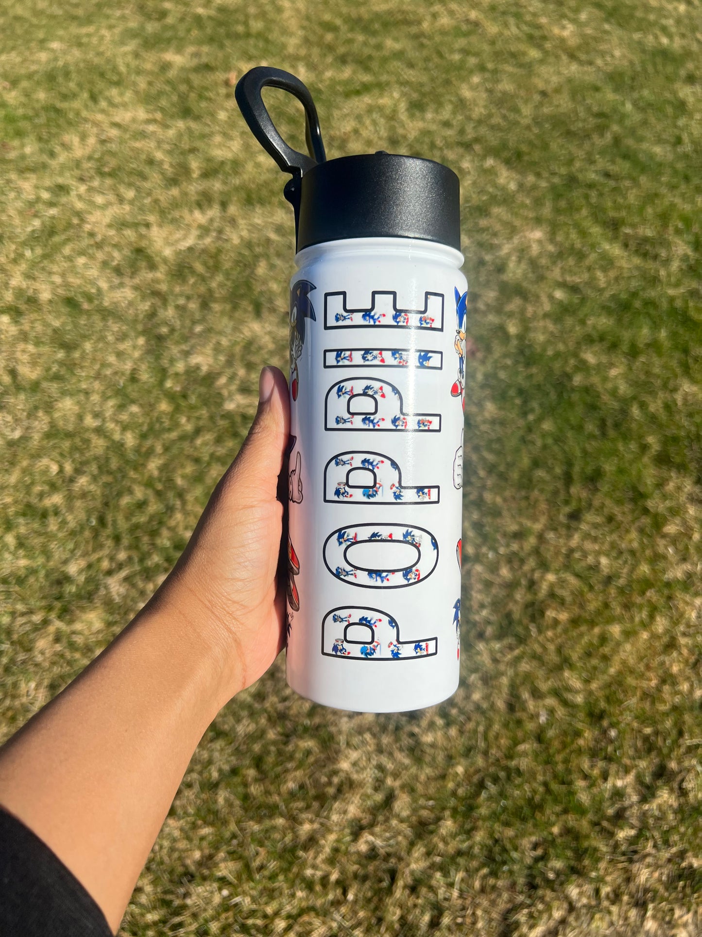Custom Water Bottles for Kids 18oz - Personalized & Durable