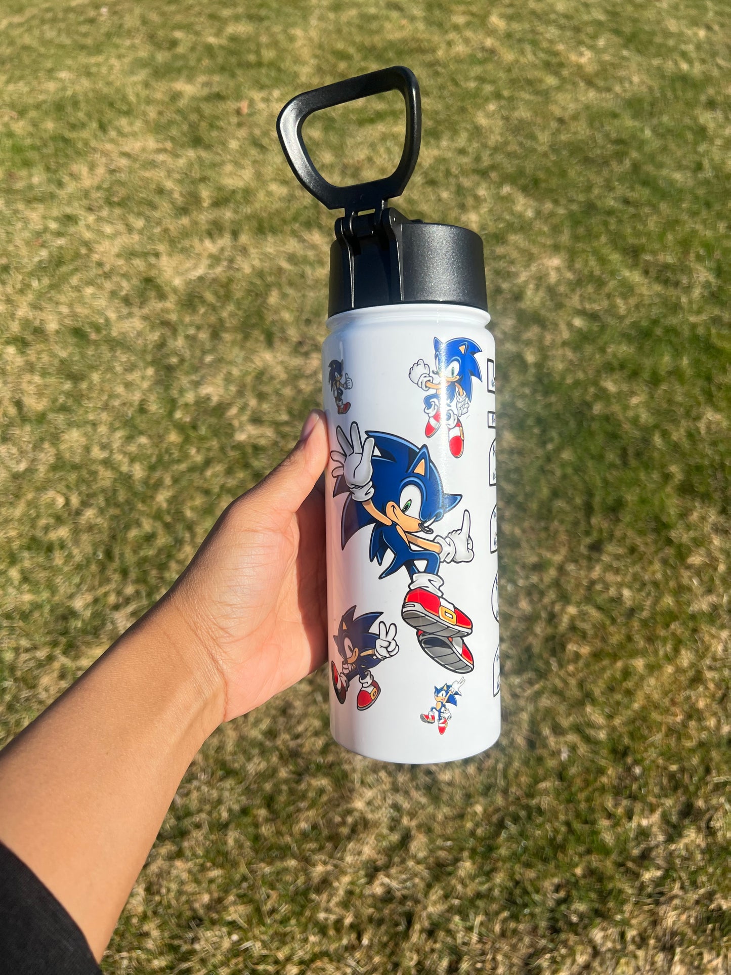 Custom Water Bottles for Kids 18oz - Personalized & Durable
