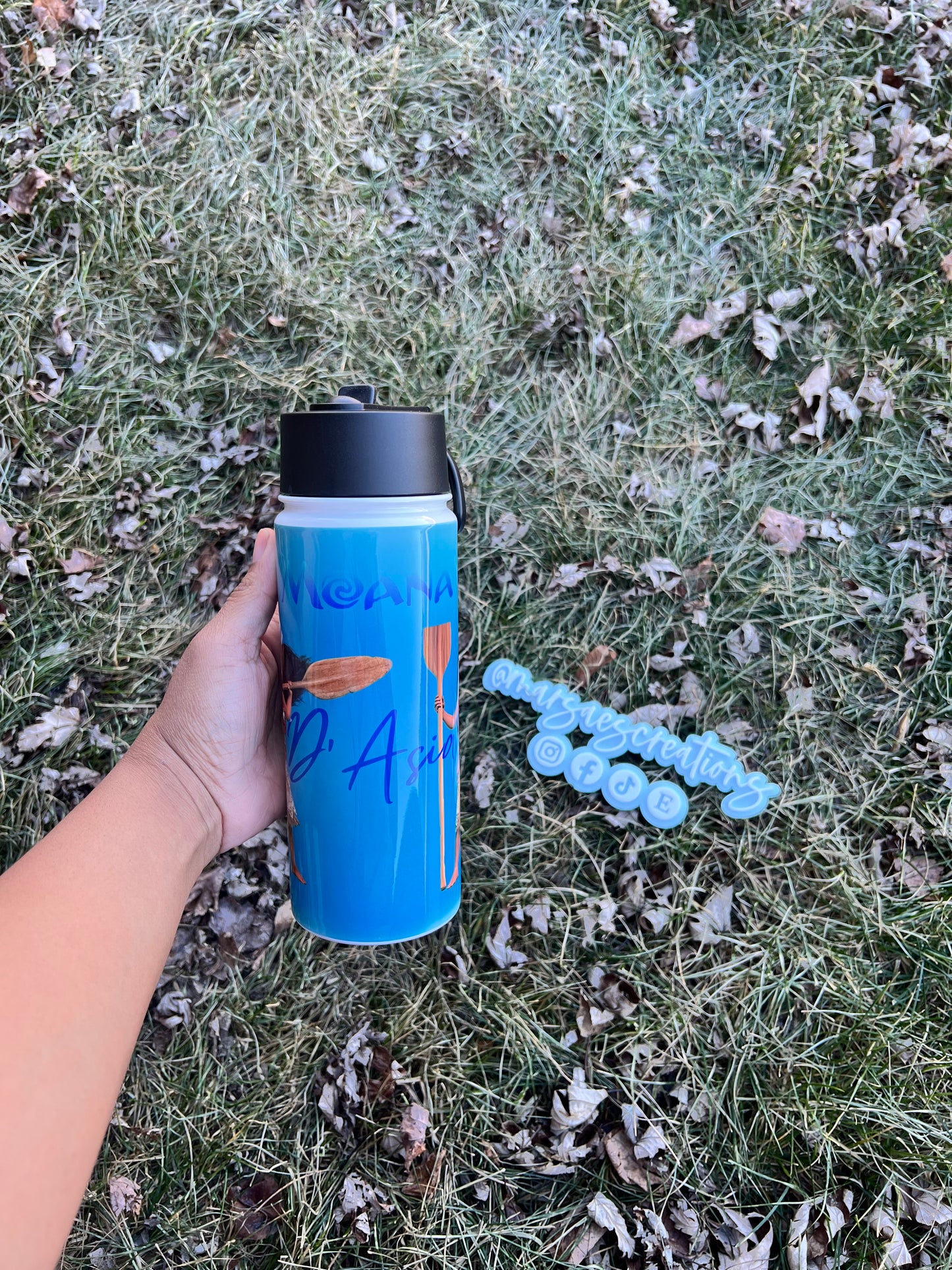 Custom Water Bottles for Kids 18oz - Personalized & Durable