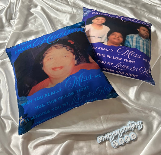 Custom Photo Pillows- Personalized Decorative Pillows for Gifts