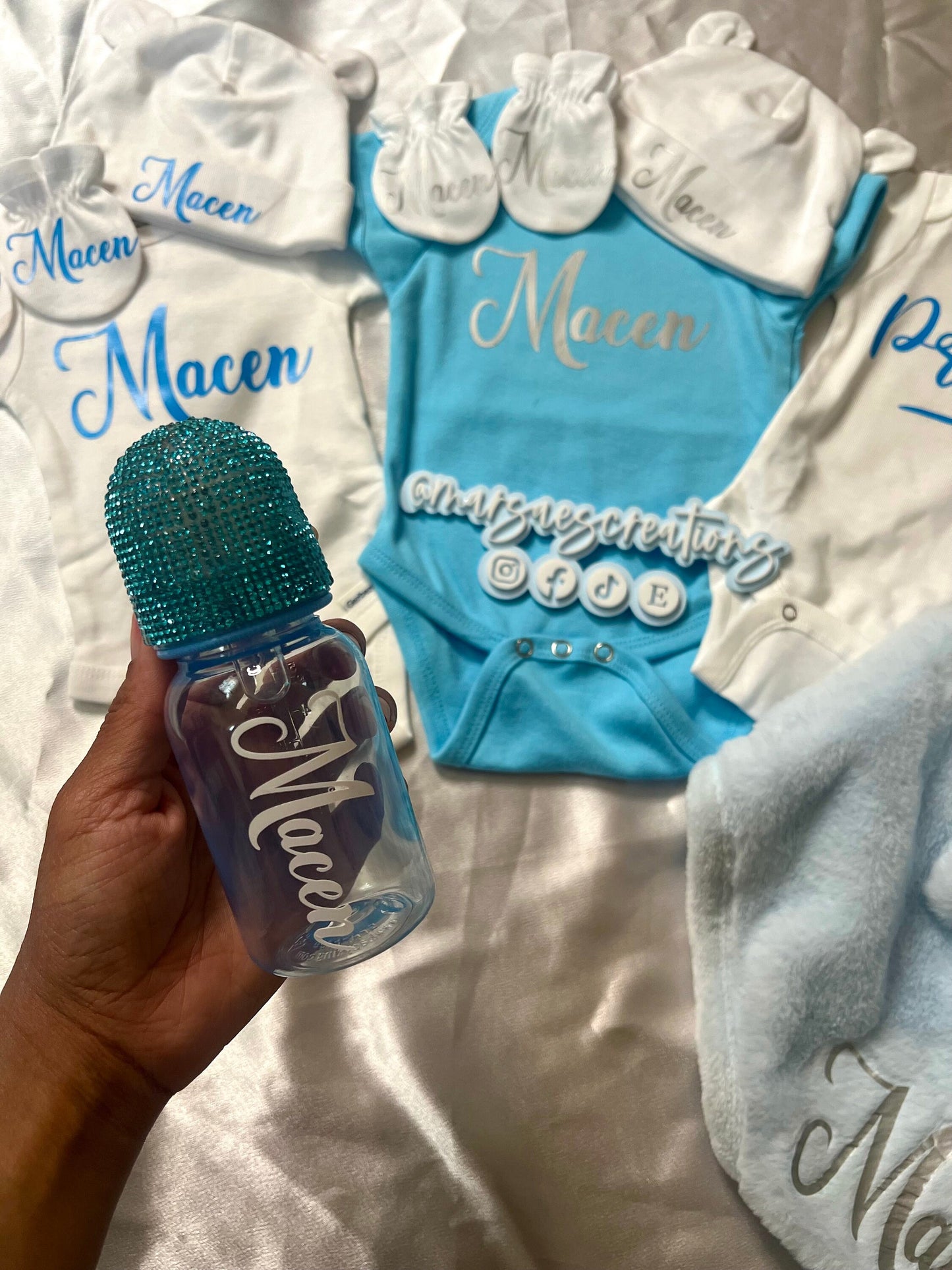 Personalized Custom  Babyshower Gift Box Sets